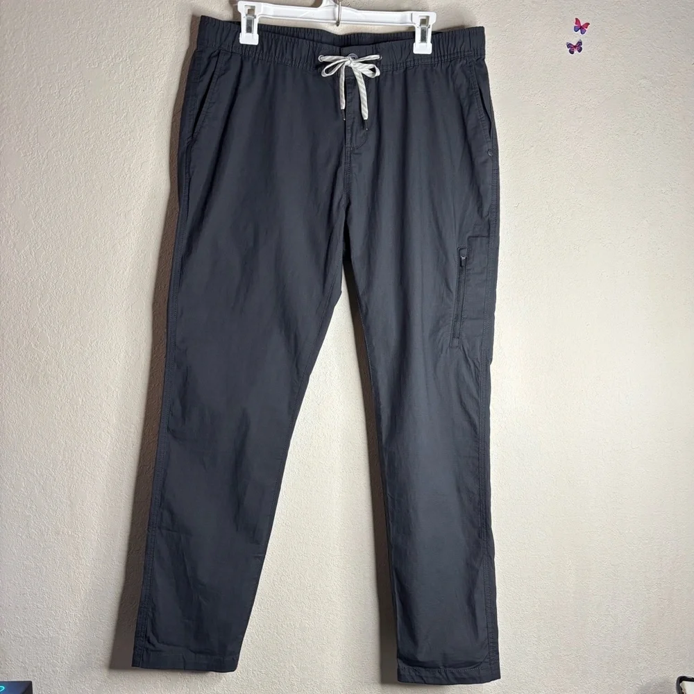 Vuori Ripstop Pant Charcoal Drawstring VW401 Stretch size Extra Large - Picture 1 of 4